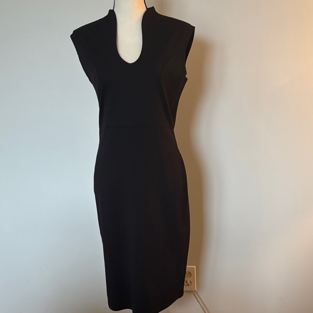 Dress Black sheath Sleeveless
